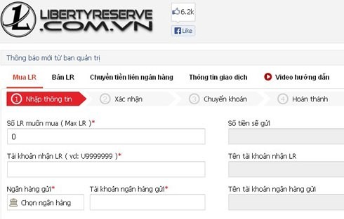 Đại gia rửa tiền Liberty Reserve vươn tới Việt Nam